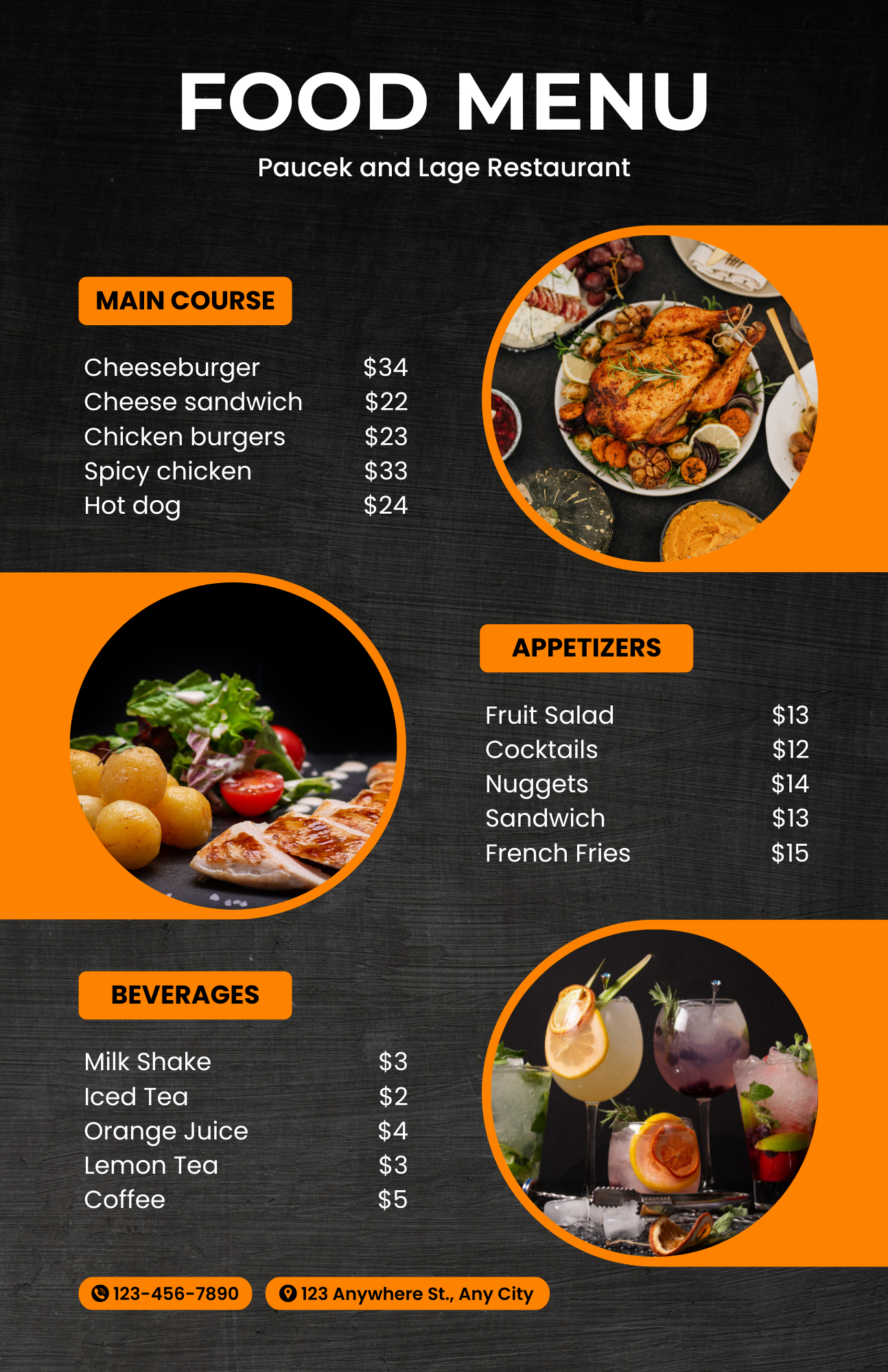 Menu Design
